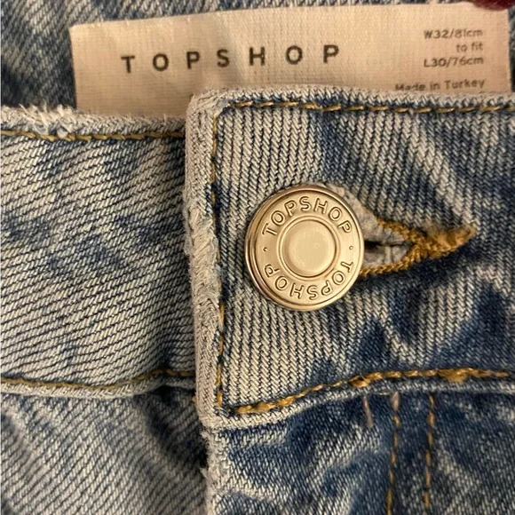 Topshop Straight Jeans - Picture 4 of 6